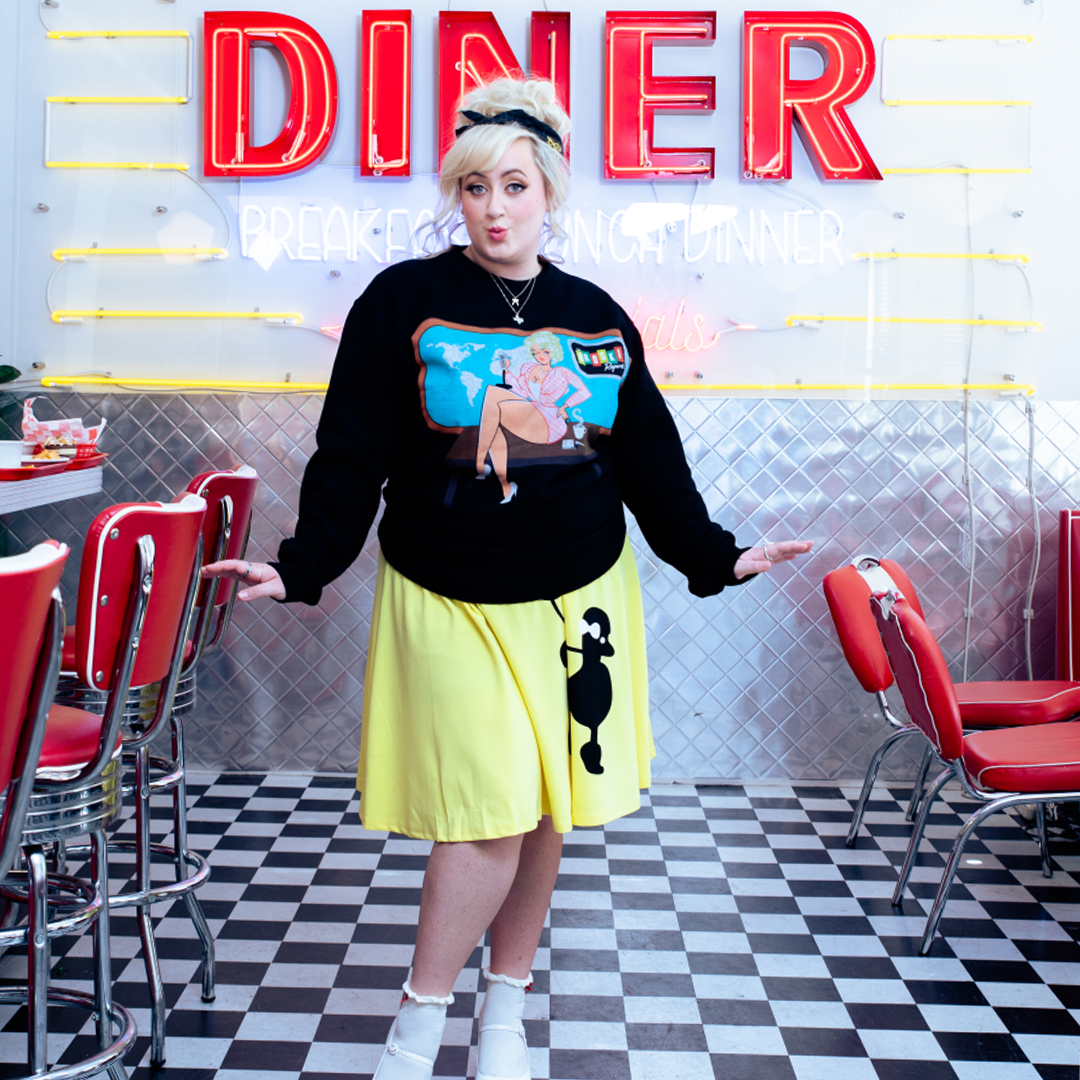 Broski News Watching Crewneck