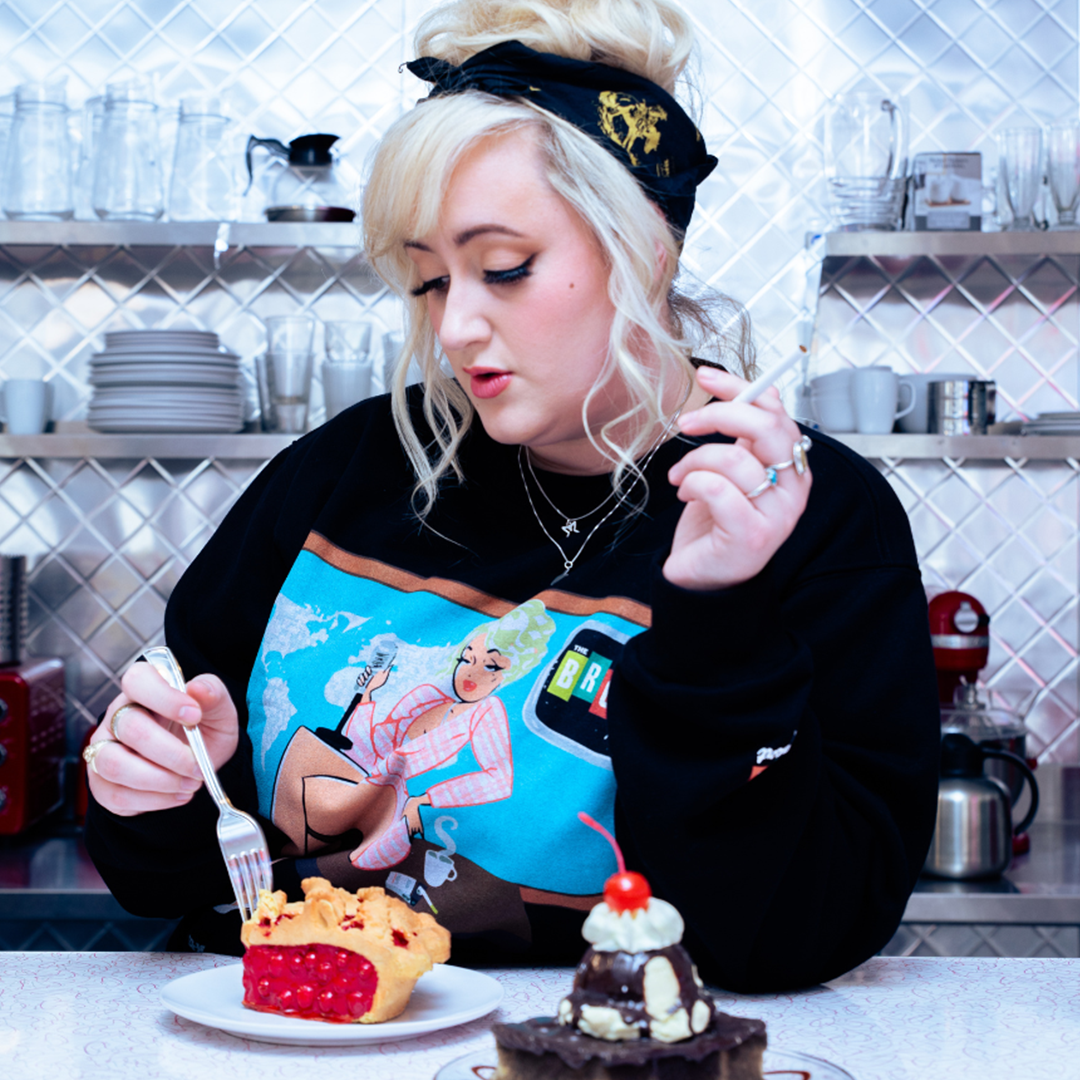 Broski News Watching Crewneck